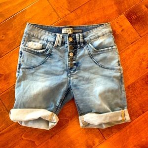 Urban Surface Jean Shorts